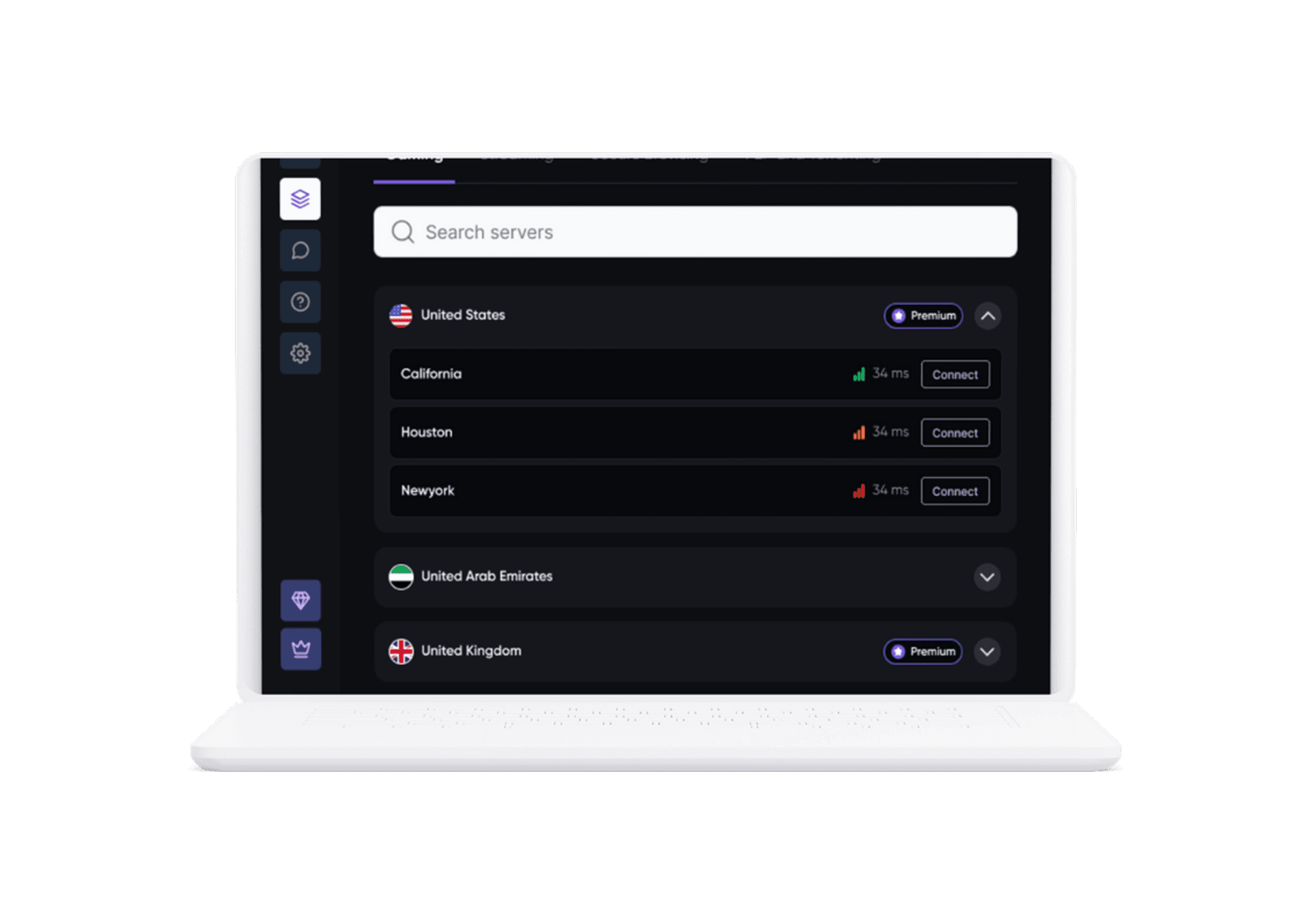 Linux VPN interface